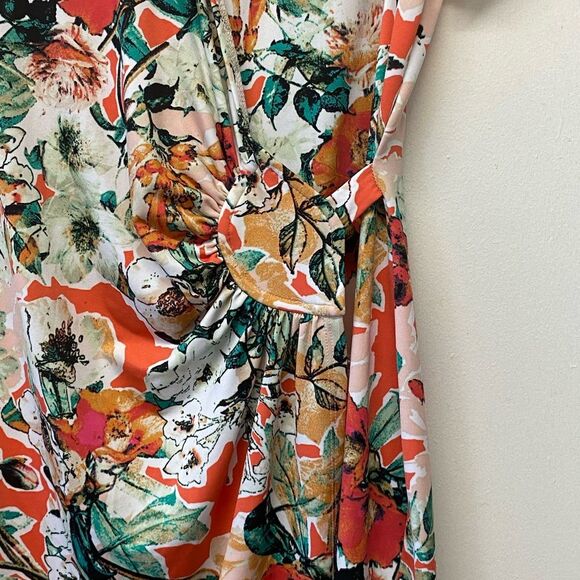 AA Studio Women’s Size 8P Faux Wrap Dress - Picture 4 of 5